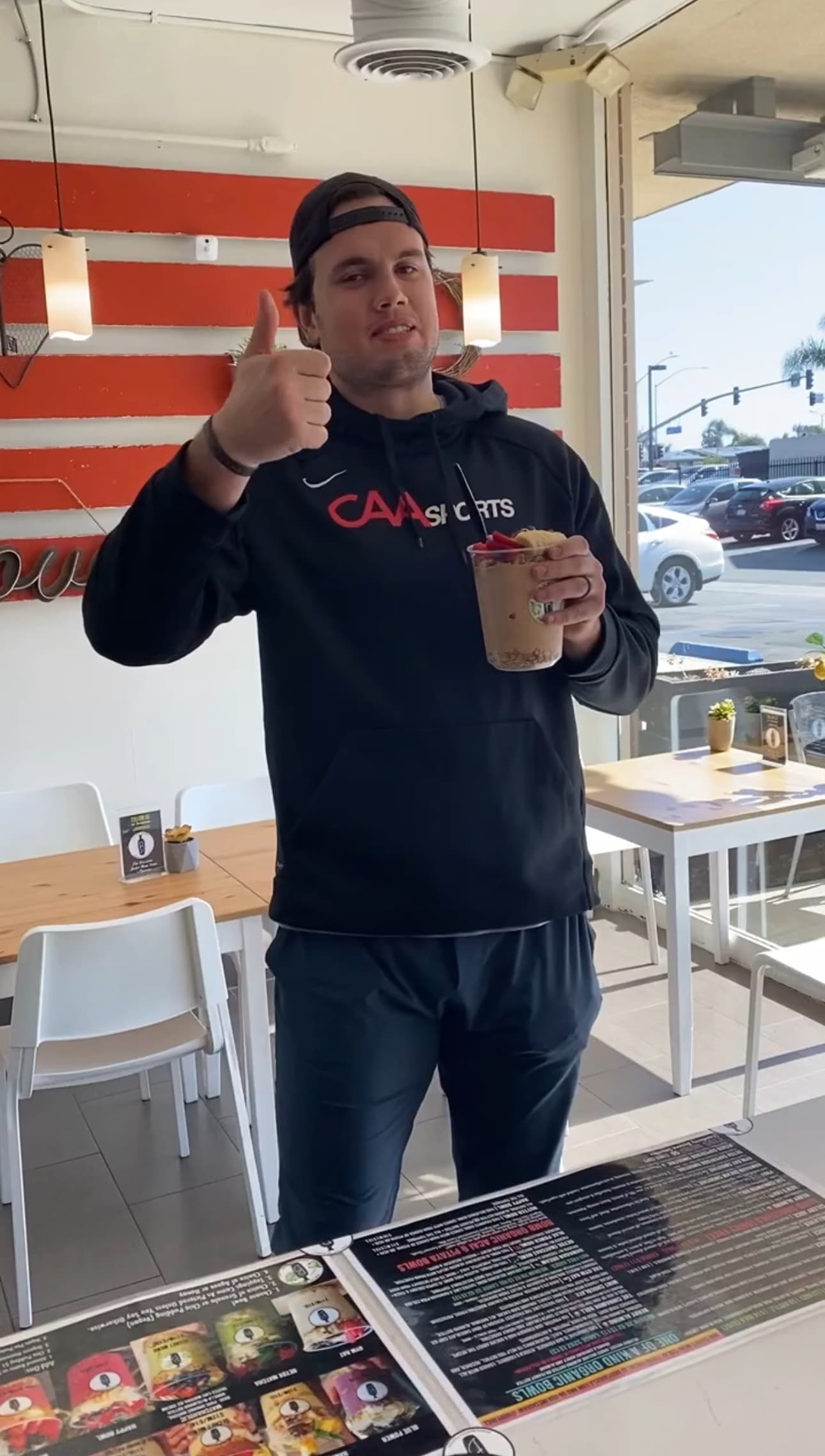 Hunter Henry at Body Juice