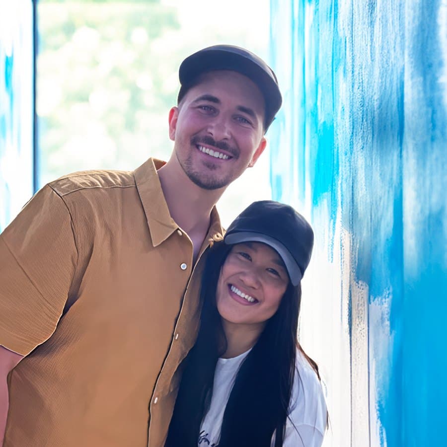 Jessica and Ben Wells, founders of Mining Wells Marketing Agency
