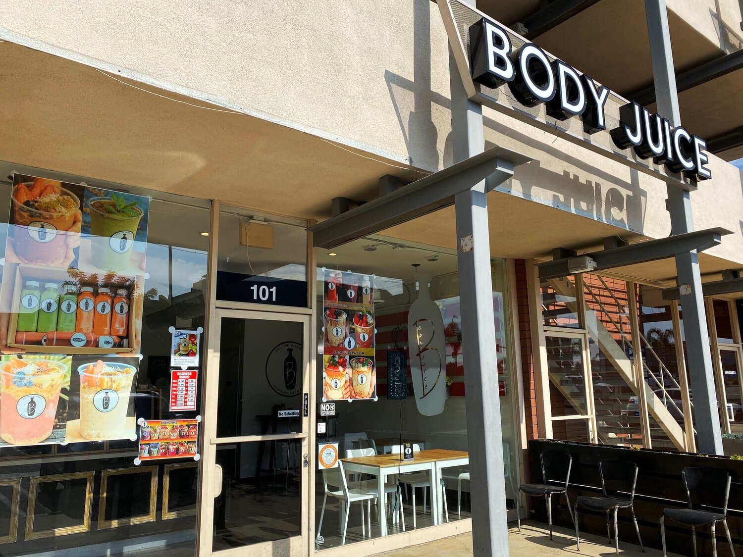 Body Juice storefront
